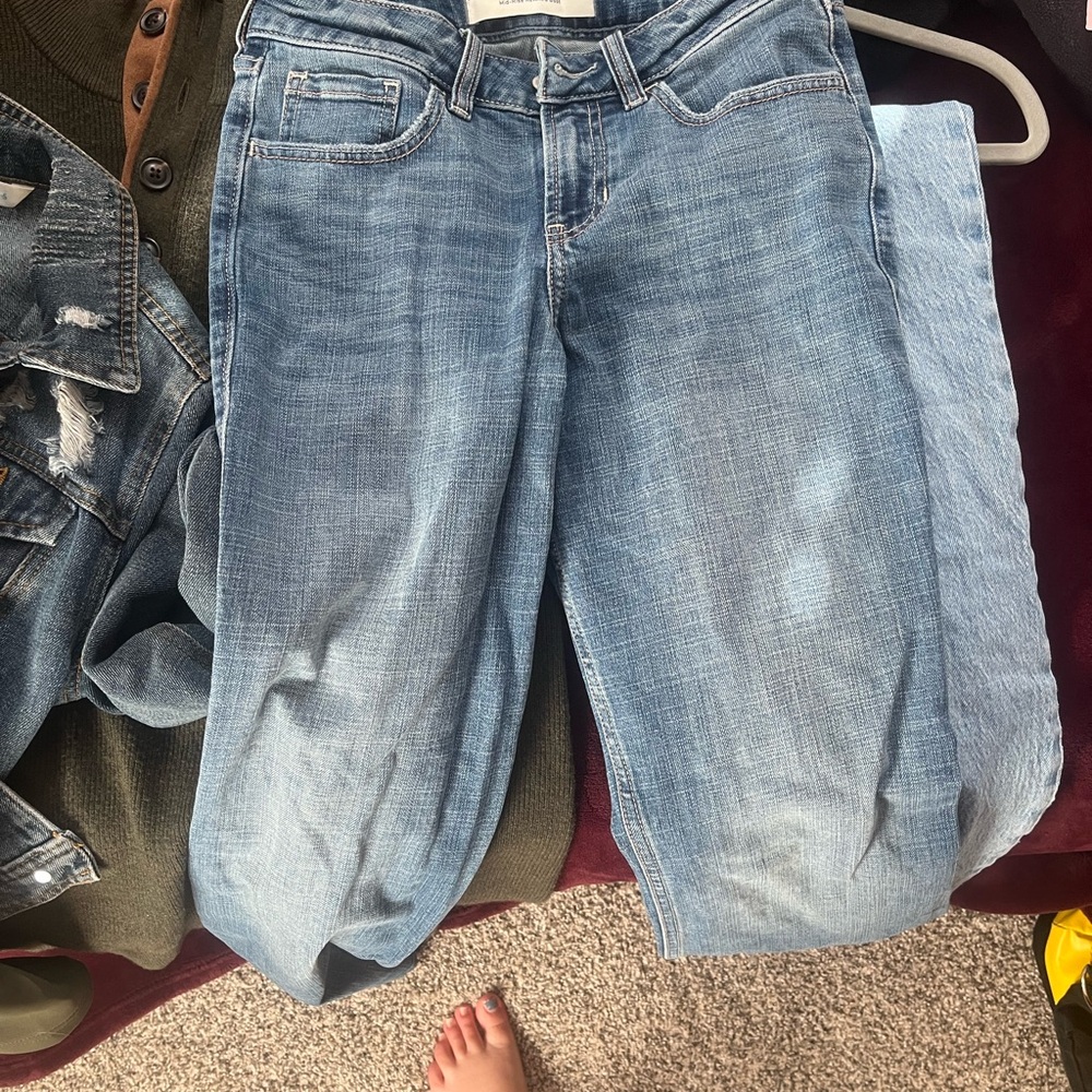 Hollister Light Blue Women's Ankle Jeans